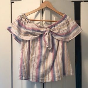 Off the shoulder top